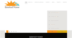 Desktop Screenshot of barefootpower.com